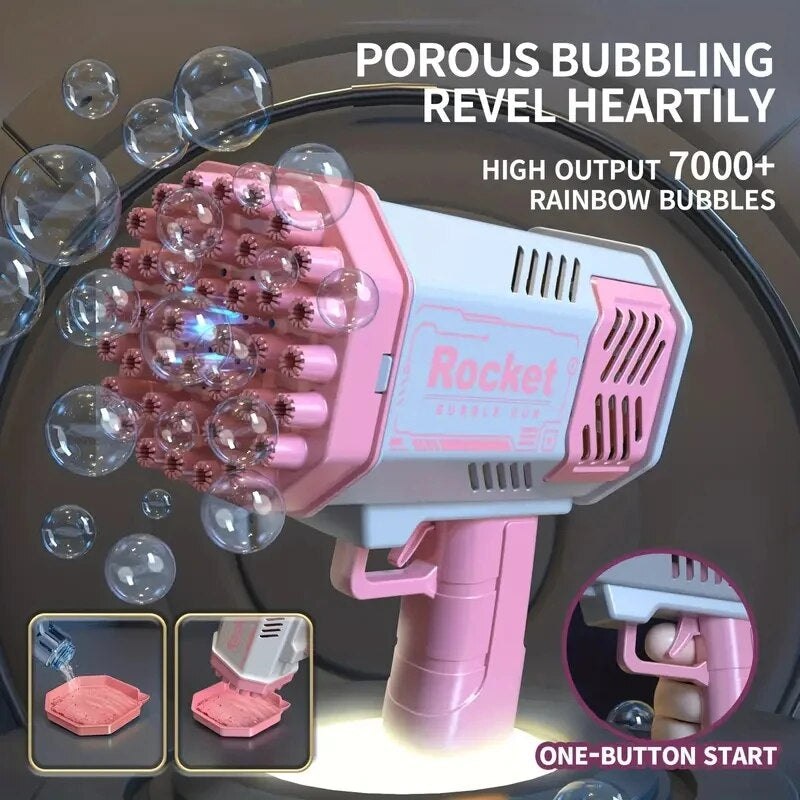 40 Hole Bubble Machine Fully Automatic Bubble Blowing 